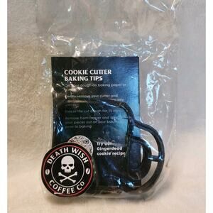 Death Wish Coffee Company Official Mug Cookie Cutter 3.5" x 2.5" New In Package